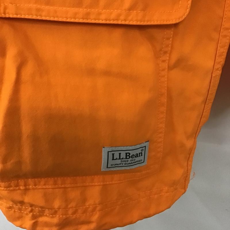 エルエルビーン L.L.Bean ジャケット、上着 ジャケット、ブレザー 287399 ナイロンジャケット パーカー CORDURA S ロゴ、文字 橙 / オレンジ / メンズ USED 古着 中古 10101732