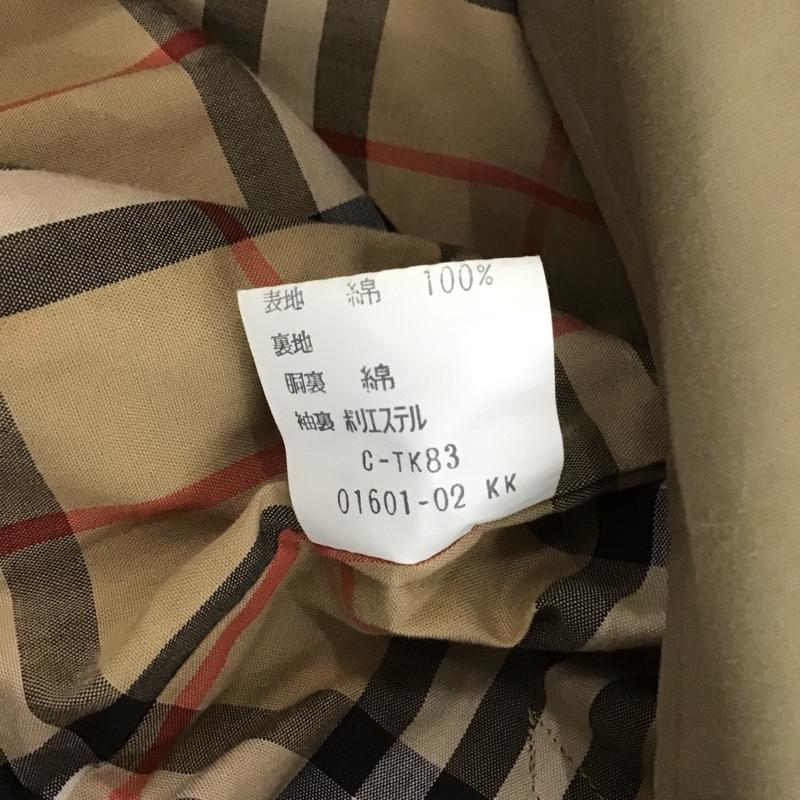 バーバリーズ BURBERRYS コート コート一般 FD083-912-42 ステンカラー 90s 無地 キャメル / キャメル / レディース USED 古着 中古 10101762