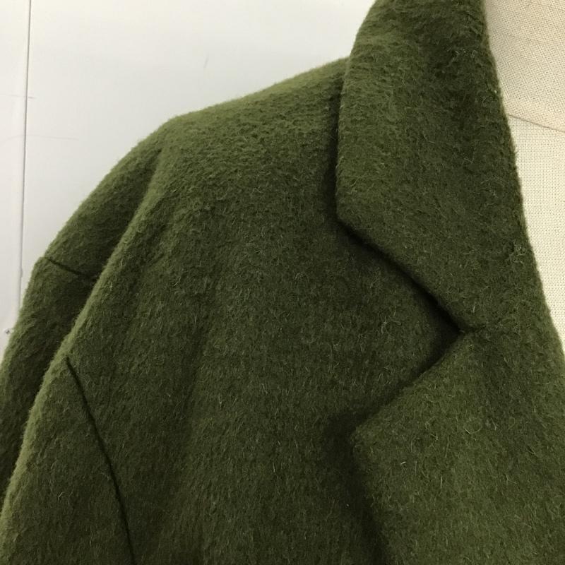 エモダ EMODA コート コート一般 041650000401 モッサマキシCO FREE 無地 カーキ / カーキ / レディース USED 古着 中古 10101764
