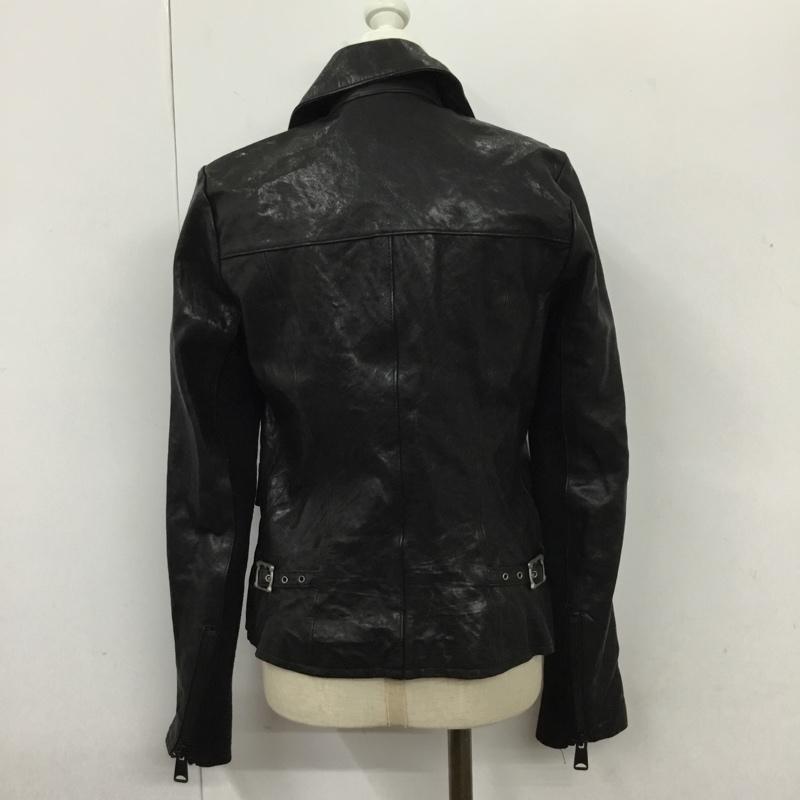 スライ SLY ジャケット、上着 レザージャケット 2 無地 黒 / ブラック / レディース USED 古着 中古 10101778