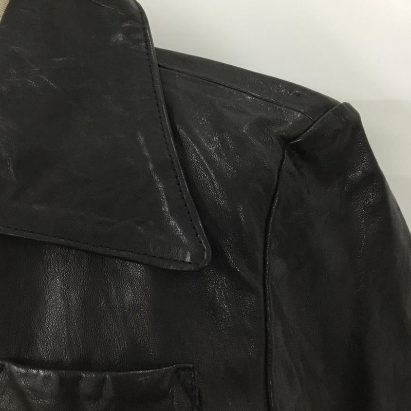 スライ SLY ジャケット、上着 レザージャケット 2 無地 黒 / ブラック / レディース USED 古着 中古 10101778