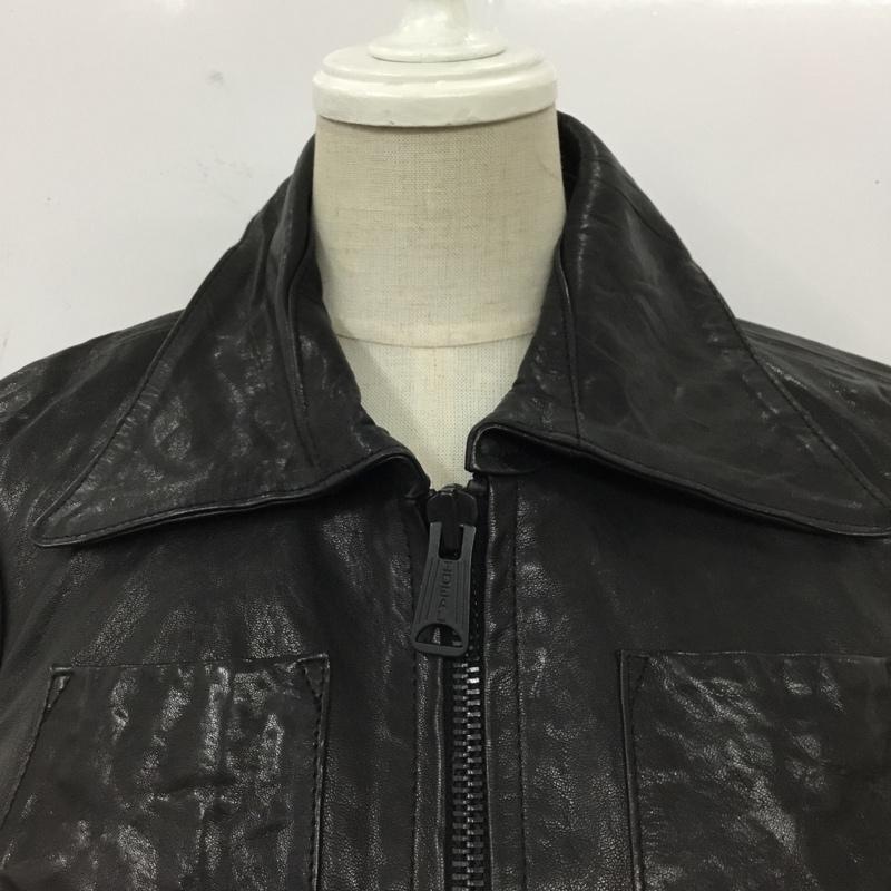 スライ SLY ジャケット、上着 レザージャケット 2 無地 黒 / ブラック / レディース USED 古着 中古 10101778