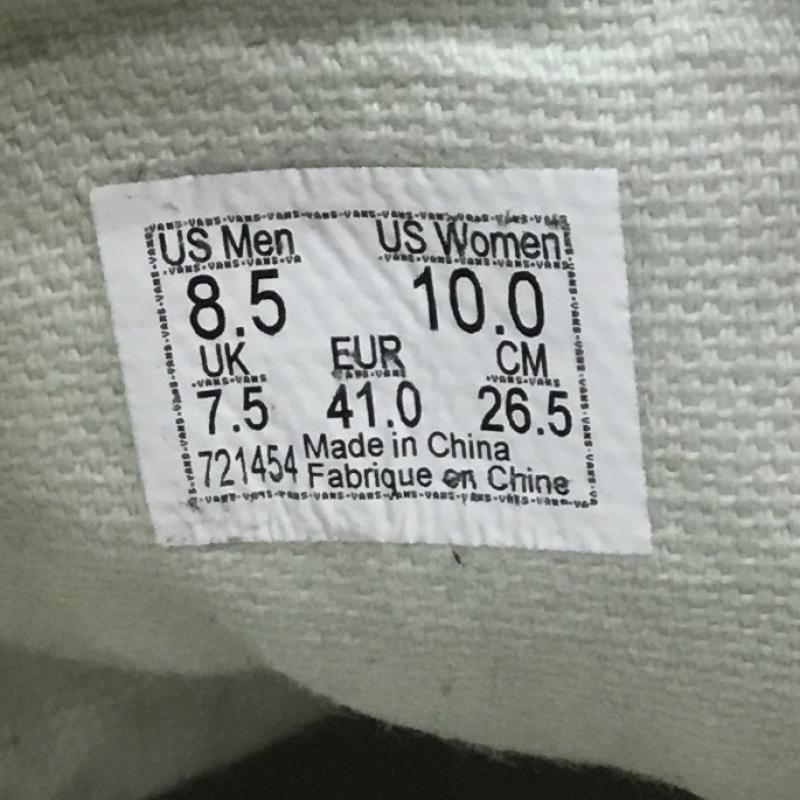 バンズボルト VANS VAULT スニーカー スニーカー Old Skool VR3 PW LX オールドスクール パッチワーク VN0005WS4481 26.5cm マルチカラー / マルチカラー / メンズ USED 古着 中古 10101836