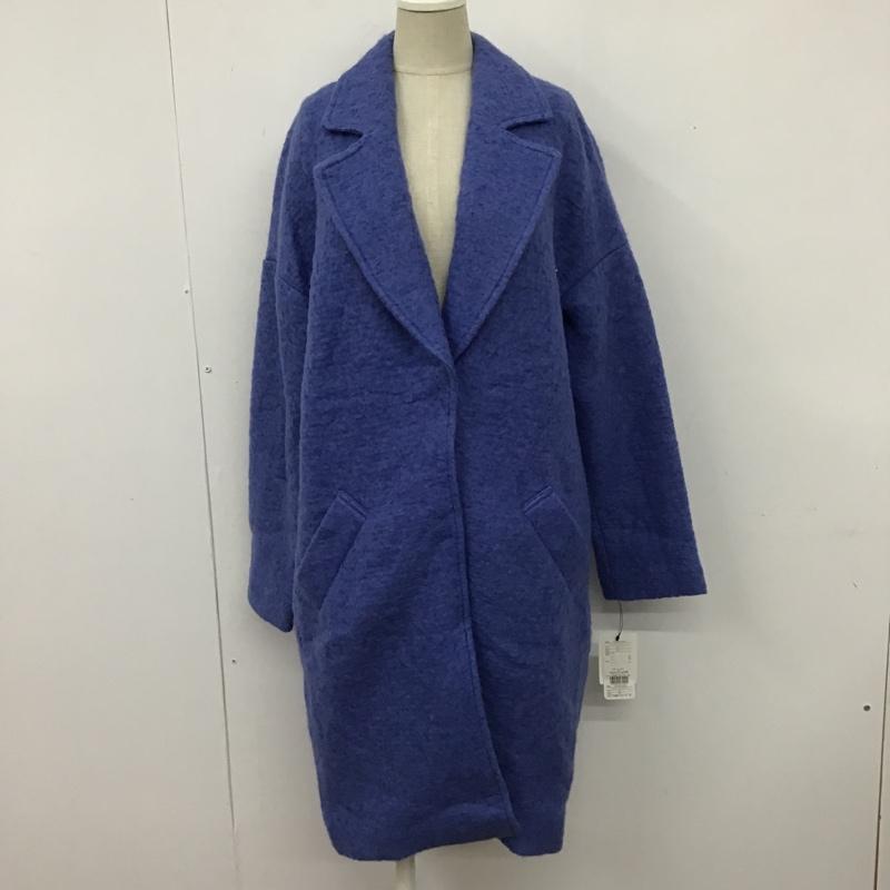 ザデイズトウキョウ The Dayz tokyo ジャケット、上着 ジャケット、ブレザー 161430100501 コクーンテーラードジャケット ロングジャケット アウター 36 無地 青 / ブルー / レディース USED 古着 中古 10101852