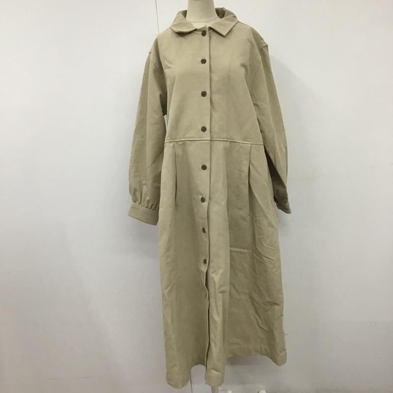 サマンサモスモス Samansa Mos2 コート コート一般 FREE 無地 ベージュ / ベージュ / レディース USED 古着 中古 10101871
