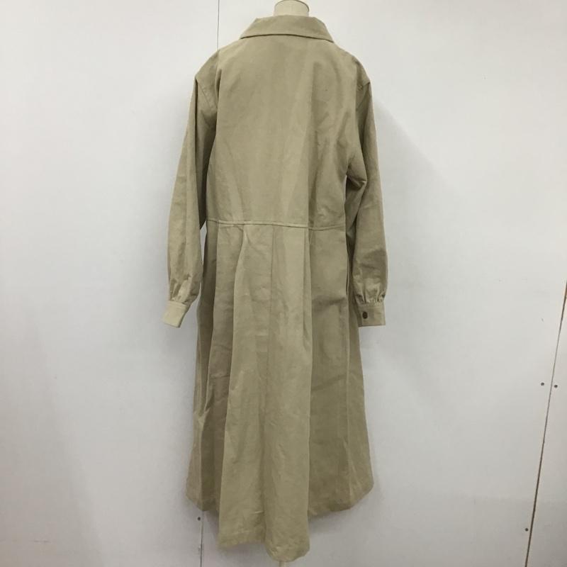 サマンサモスモス Samansa Mos2 コート コート一般 FREE 無地 ベージュ / ベージュ / レディース USED 古着 中古 10101871