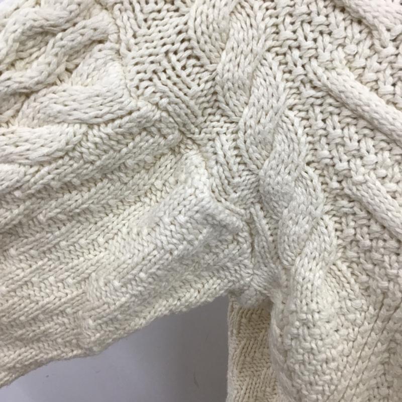 アメリカンホリック AMERICAN HOLIC ニット、セーター 長袖 M 無地 白 / ホワイト / レディース USED 古着 中古 10101885