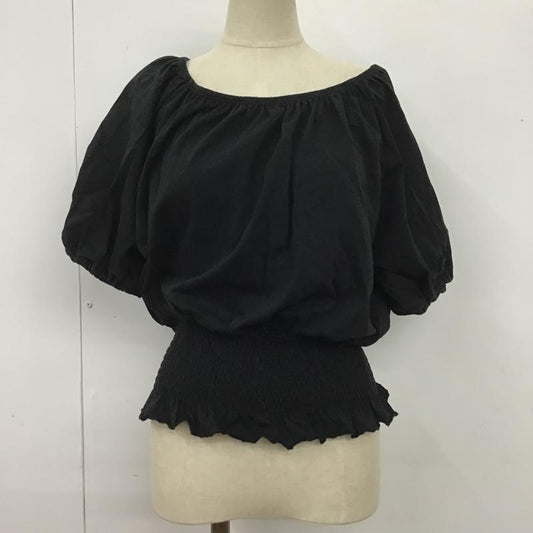 フリークスストア FREAK'S STORE カットソー 半袖 FREE 無地 黒 / ブラック /  レディース USED 古着 中古 10101894