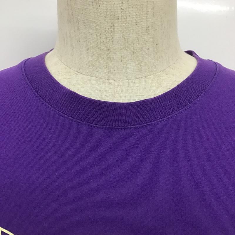 ケンゾー KENZO Tシャツ 半袖 FA55TS0504YA 半袖Tシャツ プリントTシャツ 半袖カットソー XL プリント 紫 / パープル / メンズ USED 古着 中古 10101902