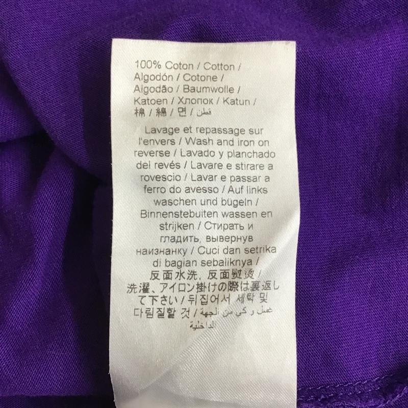 ケンゾー KENZO Tシャツ 半袖 FA55TS0504YA 半袖Tシャツ プリントTシャツ 半袖カットソー XL プリント 紫 / パープル / メンズ USED 古着 中古 10101902