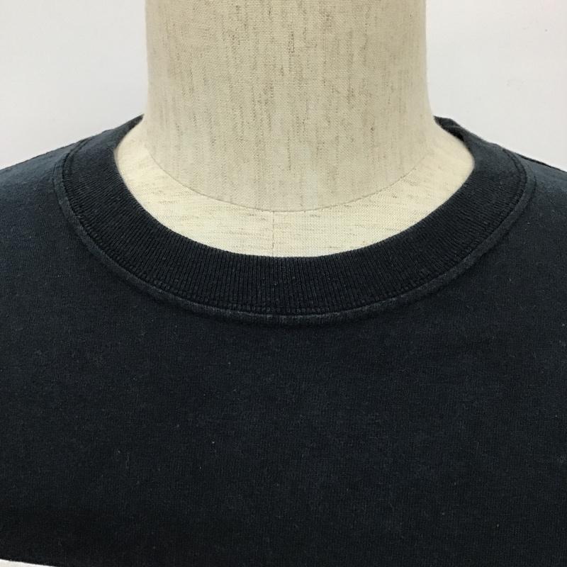 エルヴィラ ELVIRA カットソー 長袖 長袖カットソー クルーネックカットソー ロングスリーブカットソー プリントTシャツ M ロゴ、文字 黒 / ブラック / メンズ USED 古着 中古 10101916