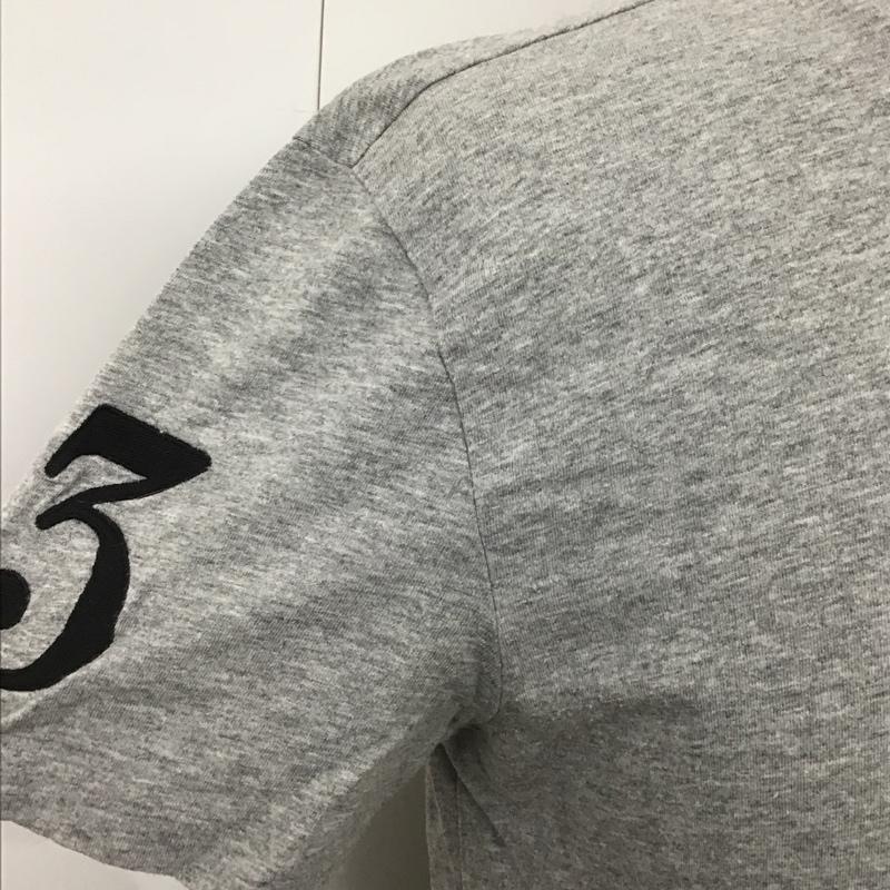 ポロラルフローレン POLO RALPH LAUREN Tシャツ 半袖 半袖カットソー 刺繍Tシャツ クルーネックカットソー S ロゴ、文字 灰 / グレー / メンズ USED 古着 中古 10101922