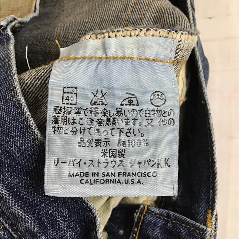 リーバイストラウスアンドコー Levi Strauss & co. パンツ デニム、ジーンズ デニムパンツ ストレートパンツ ワイドパンツ スリムパンツ ジーンズ 32インチ 無地 インディゴ / インディゴ / メンズ USED 古着 中古 10101924