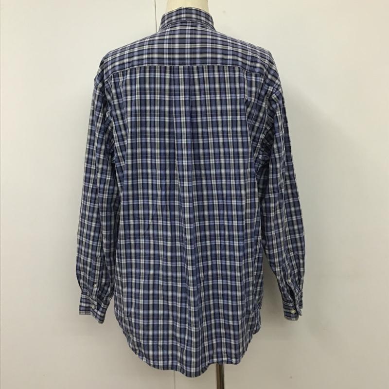 エディーバウアー Eddie Bauer シャツ、ブラウス 長袖 長袖シャツ カラーシャツ チェックシャツ 長袖カットソー ボタンダウンシャツ M チェック マルチカラー / マルチカラー / メンズ USED 古着 中古 10101930
