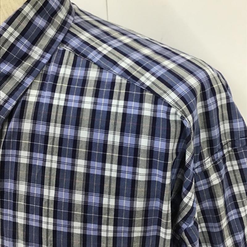 エディーバウアー Eddie Bauer シャツ、ブラウス 長袖 長袖シャツ カラーシャツ チェックシャツ 長袖カットソー ボタンダウンシャツ M チェック マルチカラー / マルチカラー / メンズ USED 古着 中古 10101930