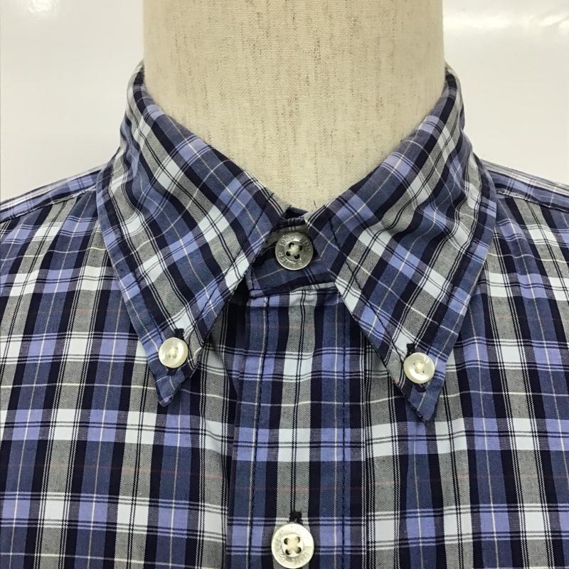 エディーバウアー Eddie Bauer シャツ、ブラウス 長袖 長袖シャツ カラーシャツ チェックシャツ 長袖カットソー ボタンダウンシャツ M チェック マルチカラー / マルチカラー / メンズ USED 古着 中古 10101930