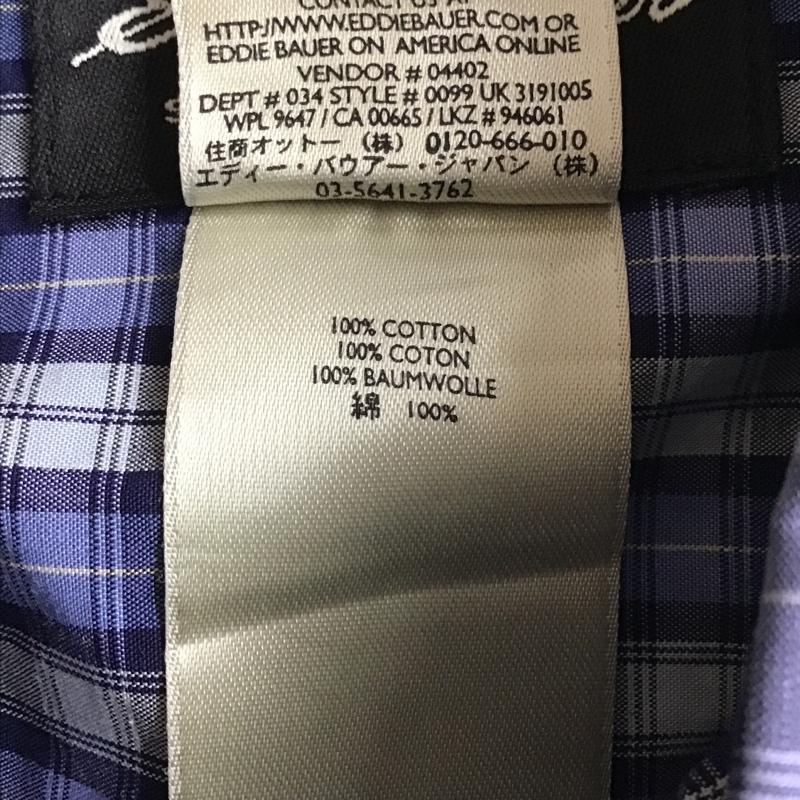 エディーバウアー Eddie Bauer シャツ、ブラウス 長袖 長袖シャツ カラーシャツ チェックシャツ 長袖カットソー ボタンダウンシャツ M チェック マルチカラー / マルチカラー / メンズ USED 古着 中古 10101930