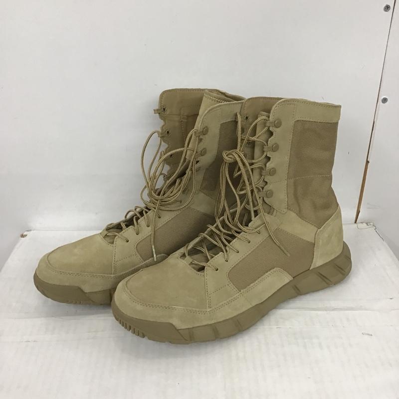 オークリー OAKLEY アウトドアシューズ アウトドアシューズ FOF100298-889 Coyote Boot スニーカー 31cm ロゴ、文字 ベージュ / ベージュ / メンズ USED 古着 中古 10101962
