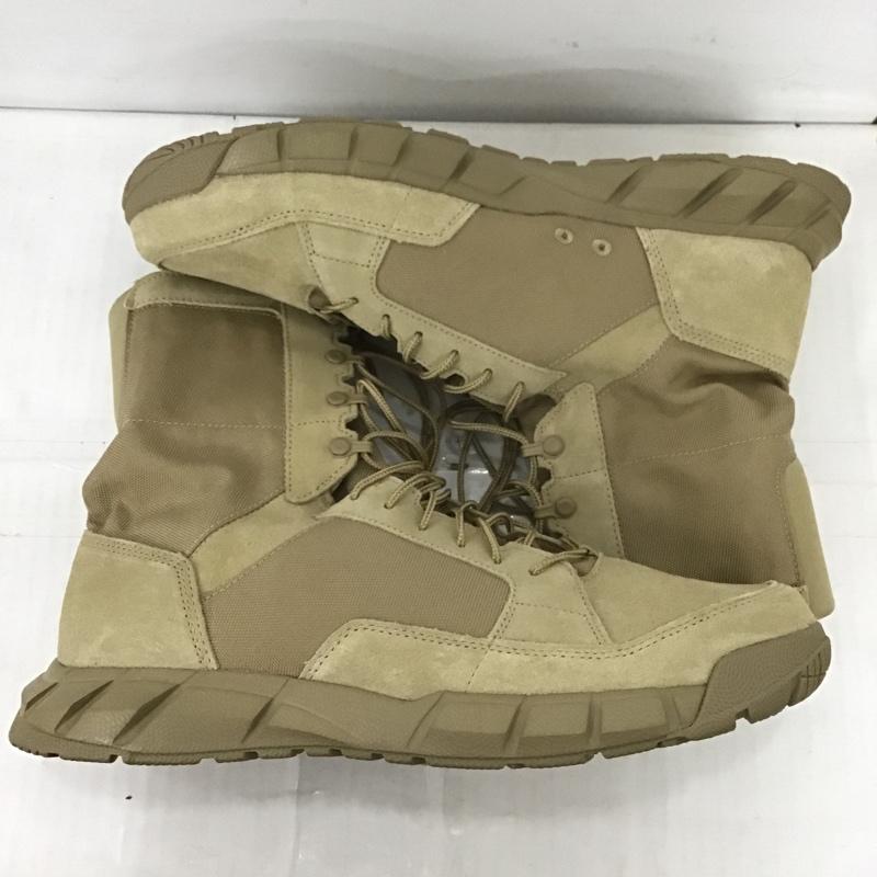 オークリー OAKLEY アウトドアシューズ アウトドアシューズ FOF100298-889 Coyote Boot スニーカー 31cm ロゴ、文字 ベージュ / ベージュ / メンズ USED 古着 中古 10101962