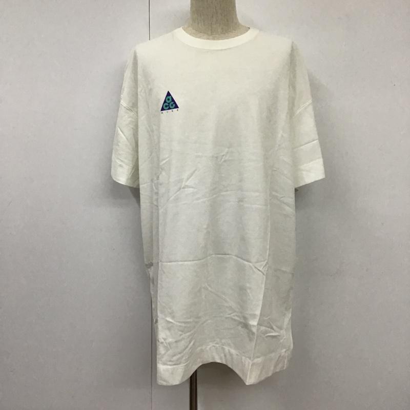 ナイキ NIKE Tシャツ 半袖 AO4643-100 NIKEACG Tシャツ 半袖カットソー プリントTシャツ XL ロゴ、文字 白 / ホワイト / メンズ USED 古着 中古 10101970