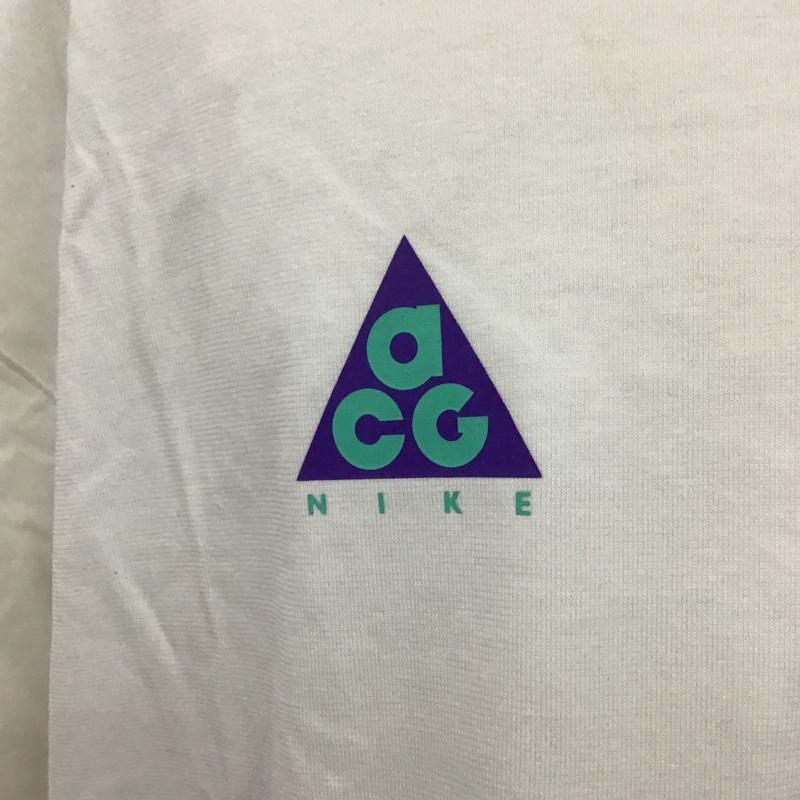 ナイキ NIKE Tシャツ 半袖 AO4643-100 NIKEACG Tシャツ 半袖カットソー プリントTシャツ XL ロゴ、文字 白 / ホワイト / メンズ USED 古着 中古 10101970