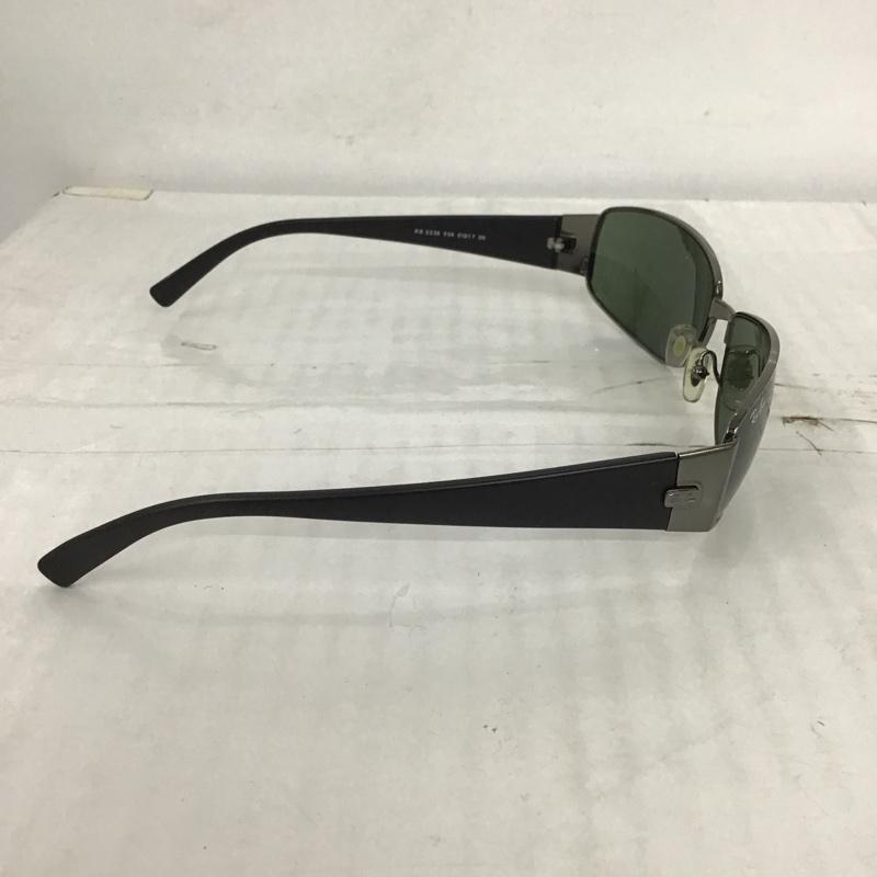 レイバン Ray-Ban めがね・サングラス サングラス RB3238 004 イタリア製 ケース付き ロゴ、文字 黒 / ブラック / X 緑 / グリーン / メンズ USED 古着 中古 10101976