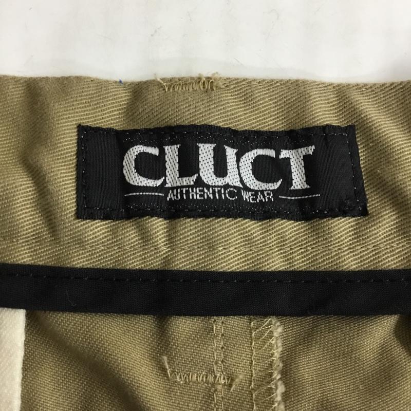 クラクト CLUCT パンツ チノパン カジュアルパンツ ストレートパンツ チノパン ワイドパンツ 無地 ベージュ / ベージュ / メンズ USED 古着 中古 10101991