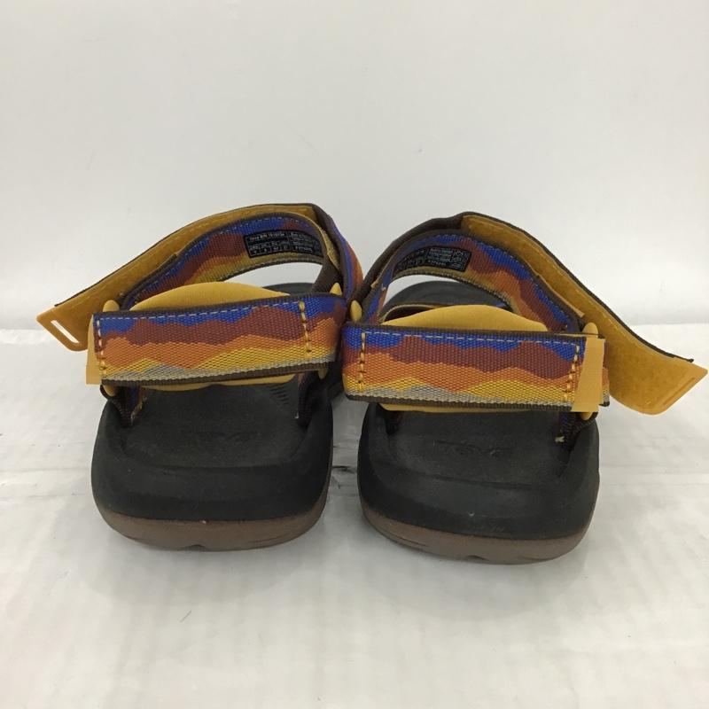 テバ Teva サンダル サンダル 1019234 HURRICANE XLT2 27cm 箱有 27.0cm ロゴ、文字 黒 / ブラック / X 茶 / ブラウン / X 青 / ブルー / X 橙 / オレンジ / X 黄 / イエロー / メンズ USED 古着 中古 10102046