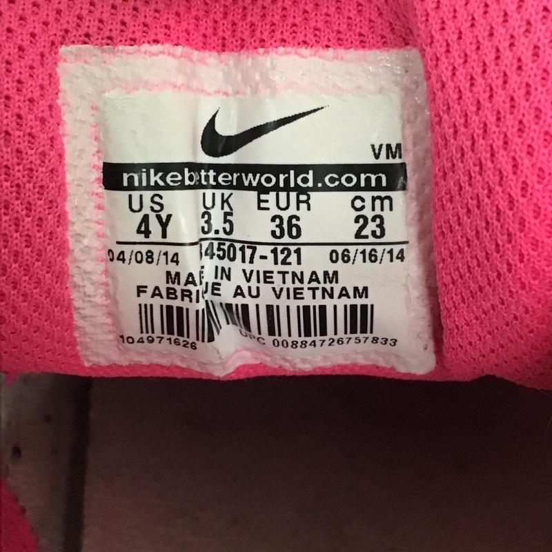 ナイキ NIKE スニーカー スニーカー 345017-121 AIR MAX90 23cm 23.0cm ロゴ、文字 青 / ブルー / X 白 / ホワイト / X 桃 / ピンク / レディース USED 古着 中古 10102051