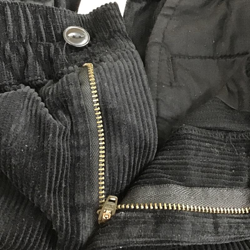 ディージーワイ D*g*y ボトムス ボトムス D5882R3 コーデュロイパンツ ワイド サーカスパンツ M 無地 黒 / ブラック /  レディース USED 古着 中古 10102094