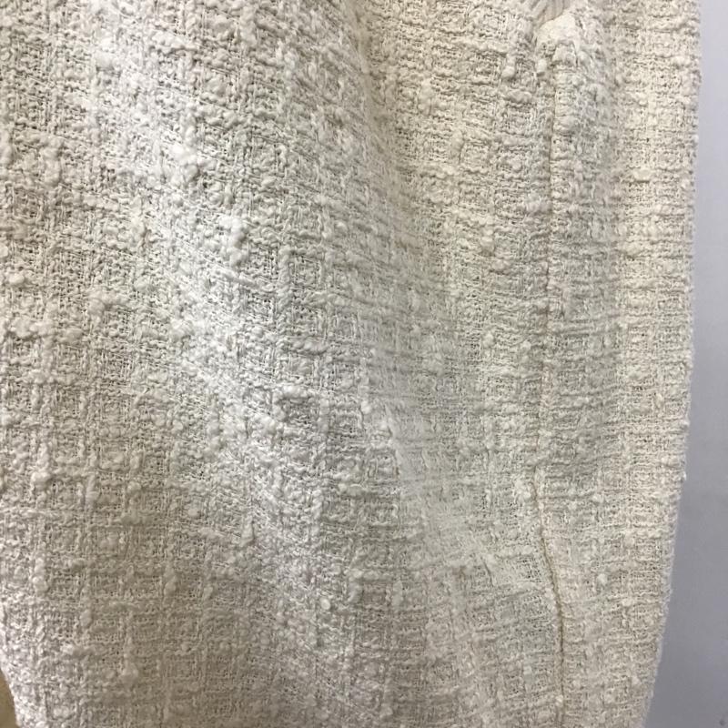 ザラ ZARA ベスト ベスト ニットベスト ノースリーブニット Vネック M 無地 白 / ホワイト / レディース USED 古着 中古 10102125