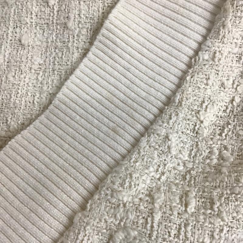ザラ ZARA ベスト ベスト ニットベスト ノースリーブニット Vネック M 無地 白 / ホワイト / レディース USED 古着 中古 10102125