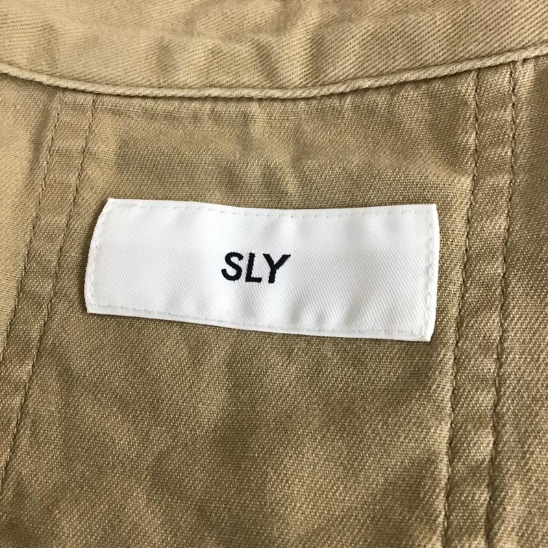 スライ SLY ジャケット、上着 ジャケット、ブレザー 030ASB30-1050 LONG BZ GOWN ガウン 1 無地 ベージュ / ベージュ / レディース USED 古着 中古 10102133