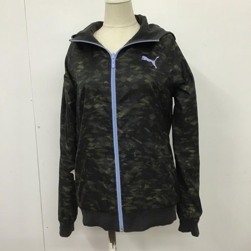 プーマ PUMA ジャケット、上着 ジャケット、ブレザー ジップアップパーカー ナイロンジャケット スポーツウェア アウター リバーシブル M カモフラージュ柄・迷彩 マルチカラー / マルチカラー / レディース USED 古着 中古 10102157