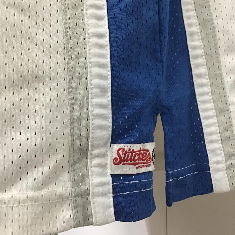 古着 USED トップス トップス stitches Dodgers ドジャース メッシュ ノースリーブ 2XL ロゴ、文字 白 / ホワイト / X 青 / ブルー / X 灰 / グレー / メンズ USED 古着 中古 10102194