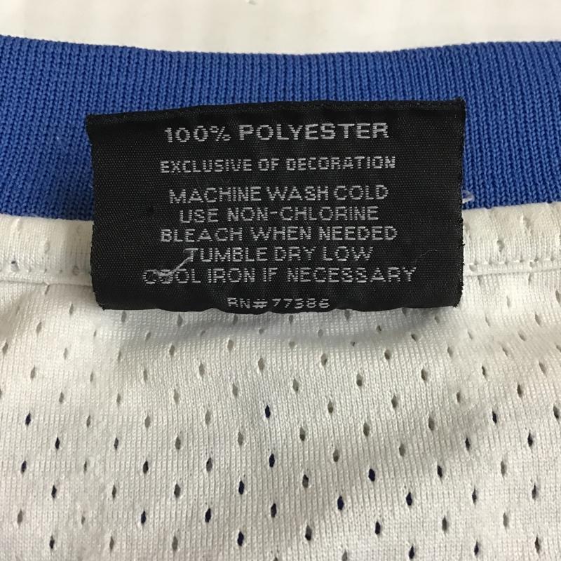 古着 USED トップス トップス stitches Dodgers ドジャース メッシュ ノースリーブ 2XL ロゴ、文字 白 / ホワイト / X 青 / ブルー / X 灰 / グレー / メンズ USED 古着 中古 10102194