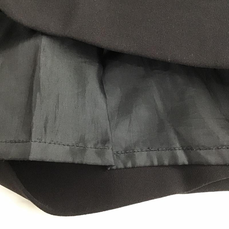 ジーナシス JEANASIS ボトムス ボトムス JS050136AD インベルト ワイドパンツ FREE 無地 黒 / ブラック /  レディース USED 古着 中古 10102231