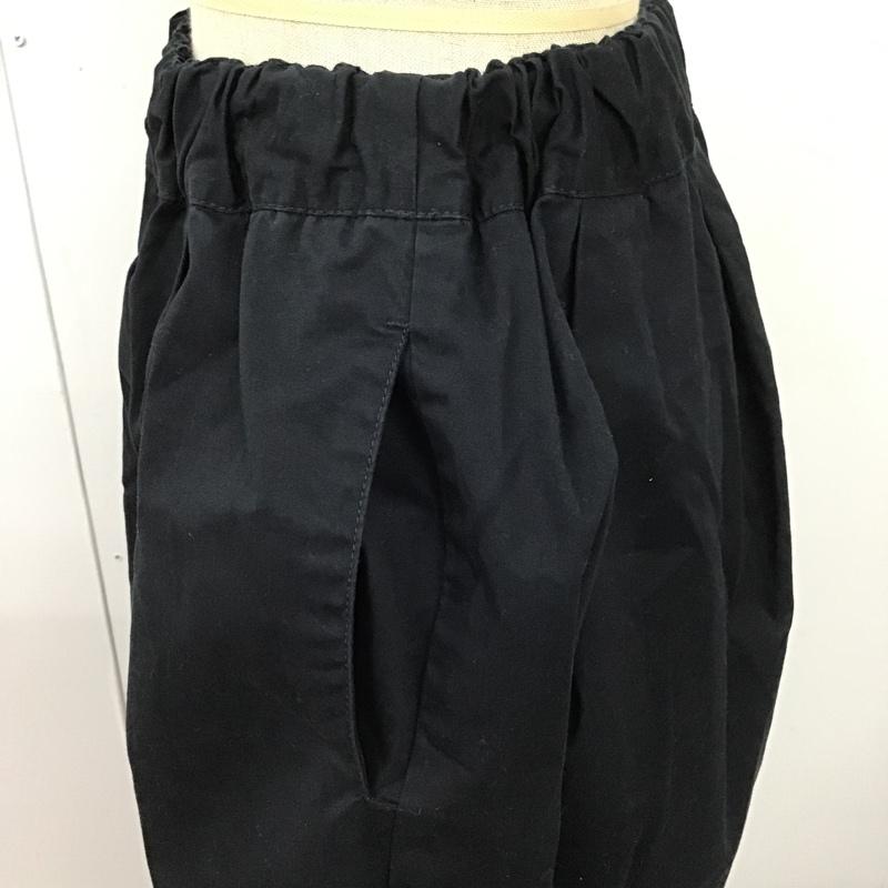 ニコアンド niko and... ボトムス ボトムス ST83DL17AD コットンエッグパンツ ワイドパンツ 3 無地 紺 / ネイビー /  レディース USED 古着 中古 10102233