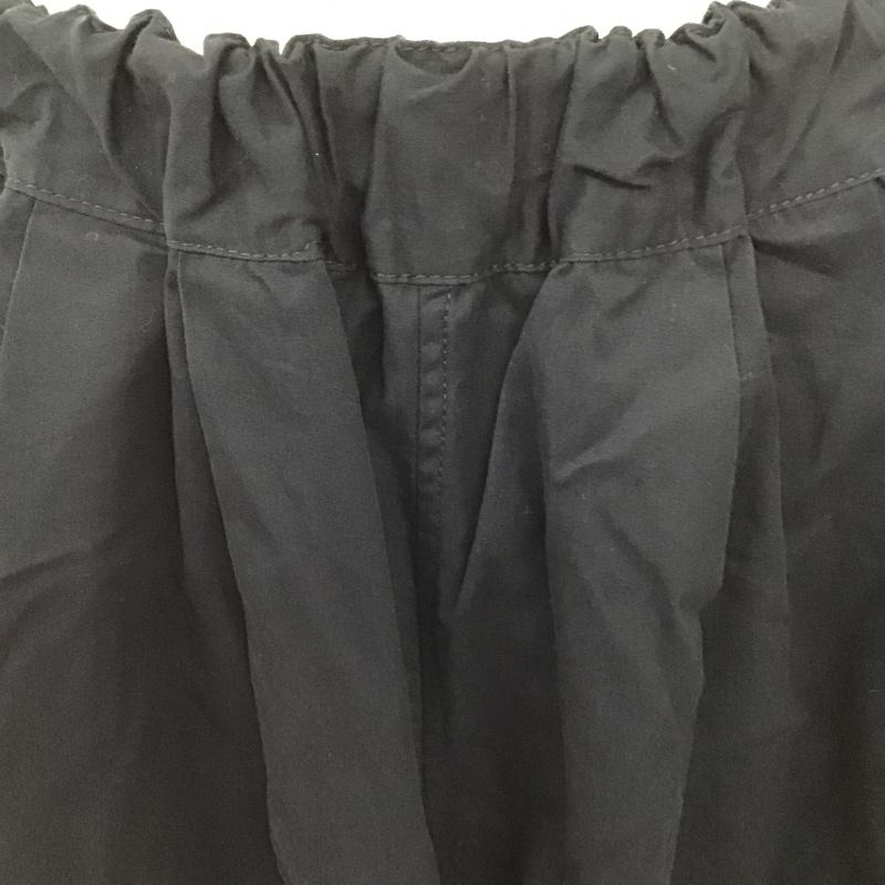 ニコアンド niko and... ボトムス ボトムス ST83DL17AD コットンエッグパンツ ワイドパンツ 3 無地 紺 / ネイビー /  レディース USED 古着 中古 10102233