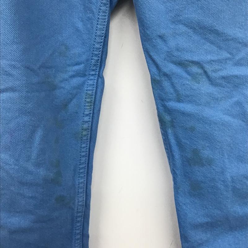 ザラ ZARA パンツ デニム、ジーンズ 38 無地 水色 / ライトブルー /  レディース USED 古着 中古 10102241