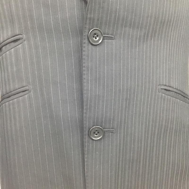 バーバリーブラックレーベル BURBERRY BLACK LABEL セットアップ セットアップ BMD17-504-09 スーツ ジャケット スラックス 36R ストライプ 黒 / ブラック / メンズ USED 古着 中古 10102276