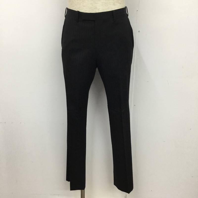 バーバリーブラックレーベル BURBERRY BLACK LABEL セットアップ セットアップ BMD17-504-09 スーツ ジャケット スラックス 36R ストライプ 黒 / ブラック / メンズ USED 古着 中古 10102276