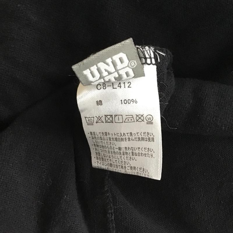 アンディフィーテッド UNDEFEATED Tシャツ 長袖 Champion ロンT L プリント 黒 / ブラック / メンズ USED 古着 中古 10102297