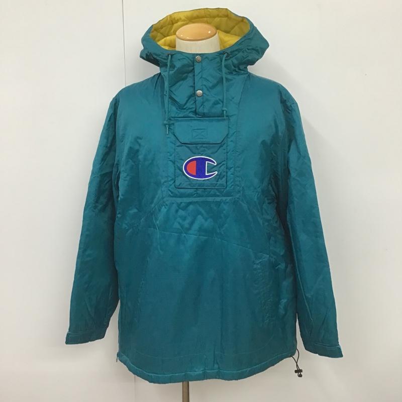 シュプリーム Supreme コート コート一般 Champion Pullover Parka 中綿入り アノラックパーカー L ロゴ、文字 マルチカラー / マルチカラー / メンズ USED 古着 中古 10102310