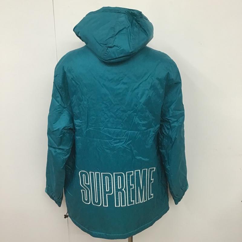 シュプリーム Supreme コート コート一般 Champion Pullover Parka 中綿入り アノラックパーカー L ロゴ、文字 マルチカラー / マルチカラー / メンズ USED 古着 中古 10102310