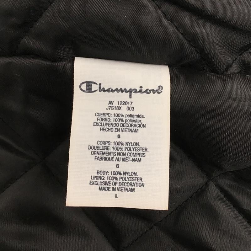 シュプリーム Supreme ジャケット、上着 ジャンパー、ブルゾン Champion Pullover Parka L ロゴ、文字 黒 / ブラック / メンズ USED 古着 中古 10102312