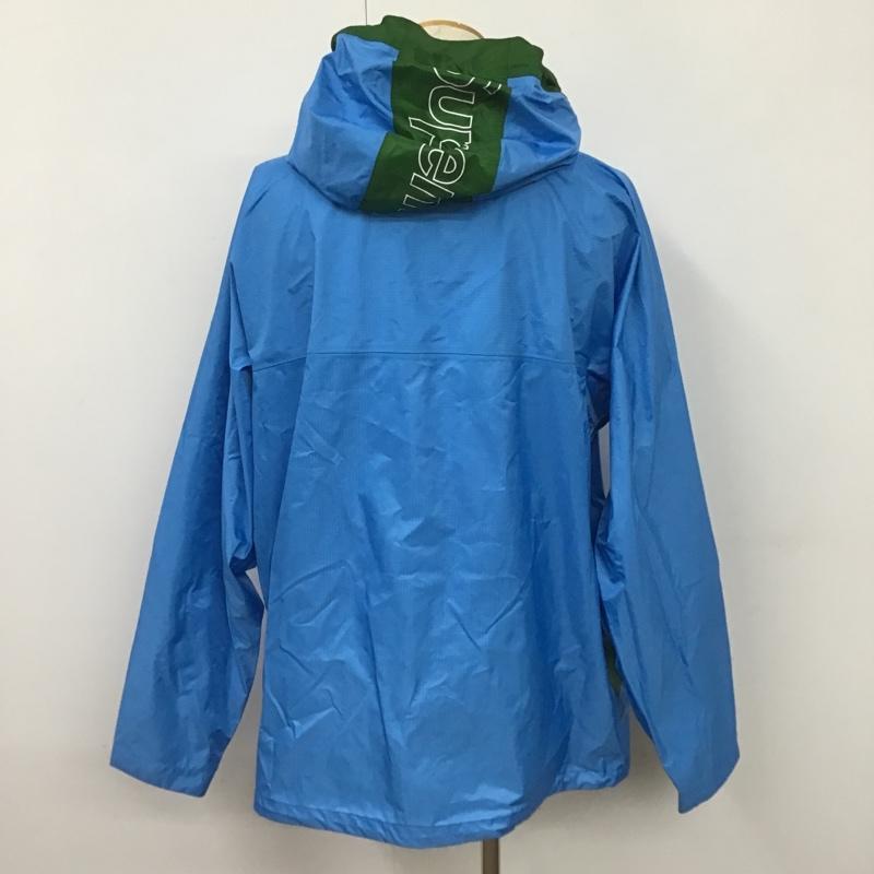 シュプリーム Supreme ジャケット、上着 ジャンパー、ブルゾン マウンテンパーカー Triple Layer waterproof Breathable jacket テープドシーム XL ロゴ、文字 緑 / グリーン / X 水色 / ライトブルー / メンズ USED 古着 中古 10102316