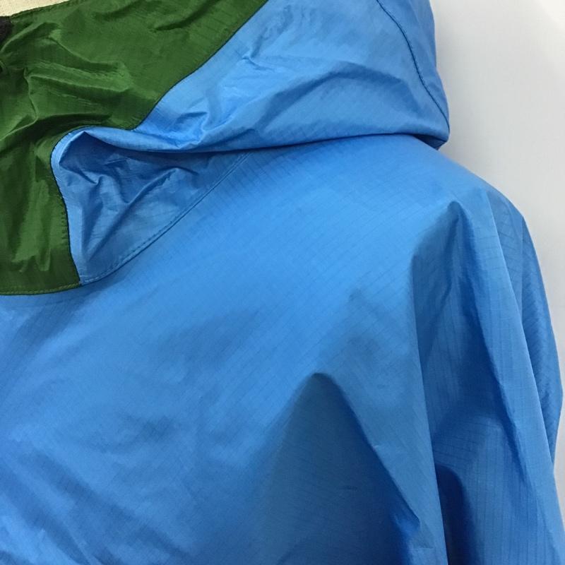 シュプリーム Supreme ジャケット、上着 ジャンパー、ブルゾン マウンテンパーカー Triple Layer waterproof Breathable jacket テープドシーム XL ロゴ、文字 緑 / グリーン / X 水色 / ライトブルー / メンズ USED 古着 中古 10102316