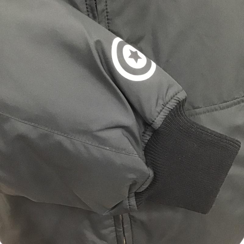 アベイシングエイプ A BATHING APE ジャケット、上着 ダウンジャケット シャーク ダウン シャークパーカー XL 無地 黒 / ブラック / メンズ USED 古着 中古 10102317