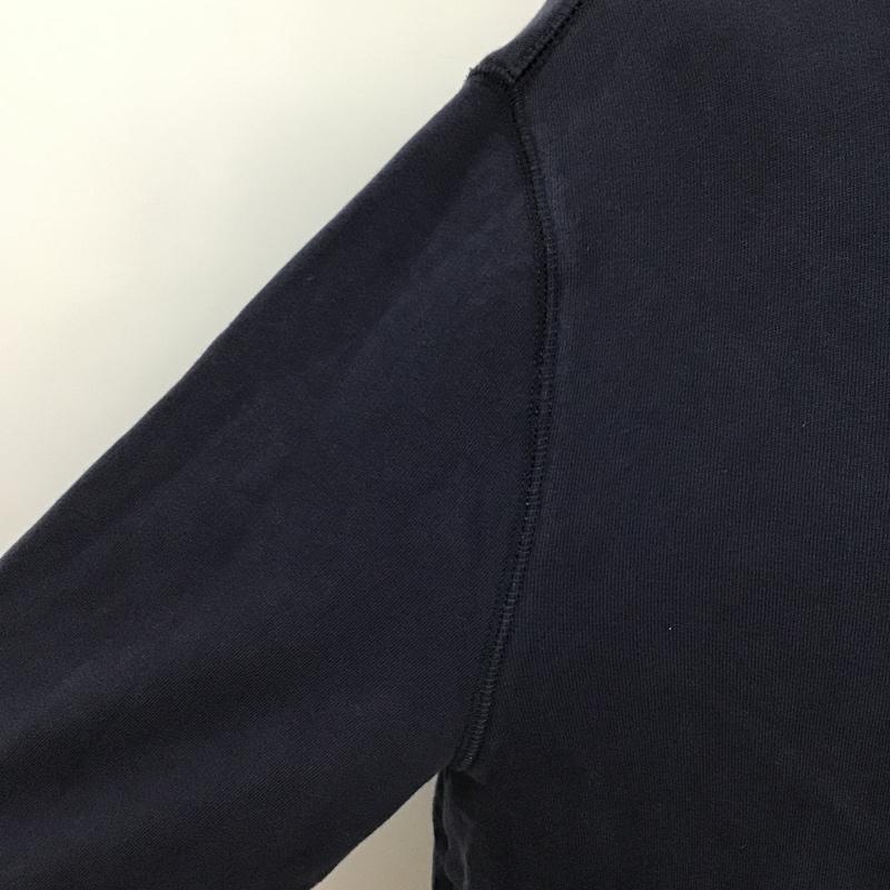 トミーヒルフィガー TOMMY HILFIGER トレーナー 長袖 XL 無地 紺 / ネイビー / メンズ USED 古着 中古 10102326